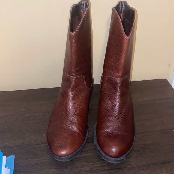 Jessica Simpson Brown women’s leather boots - Picture 1 of 8